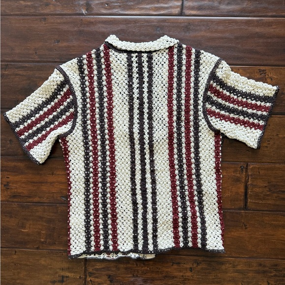 Zara Multicolor Striped Knit Top - Picture 2 of 2